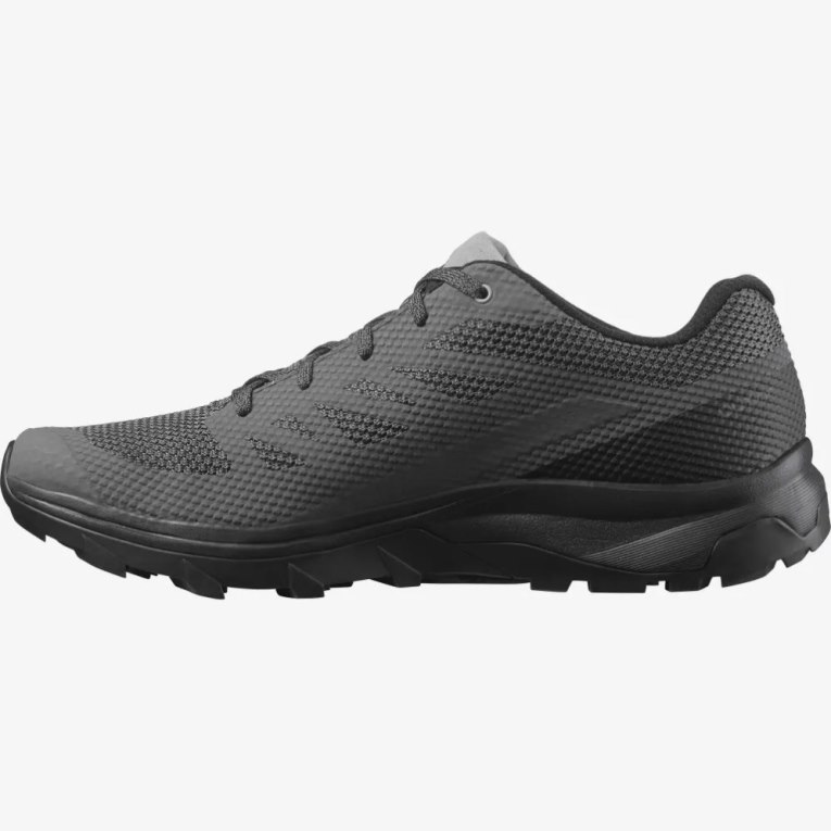 Salomon Outline Men's Hiking Shoes Black | CA 27V61
